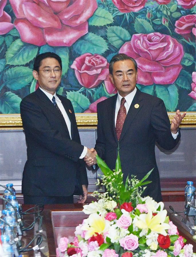 LAOS-VIENTIANE-CHINA-JAPAN-FM-MEETING