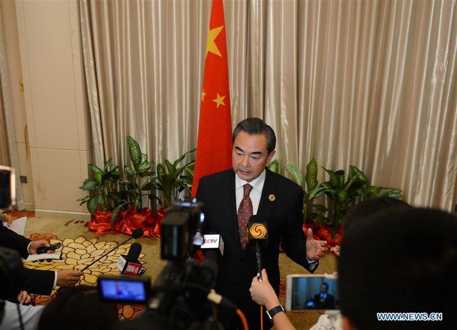 LAOS-VIENTIANE-CHINA-MINISTERIAL MEETINGS-WANG YI
