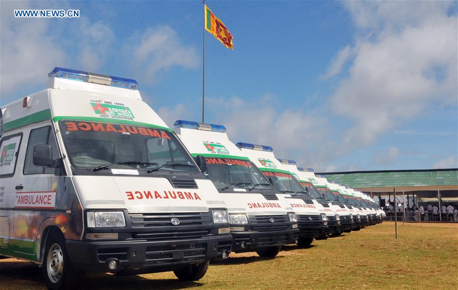 SRI LANKA-COLOMBO-INDIAN AMBULANCE