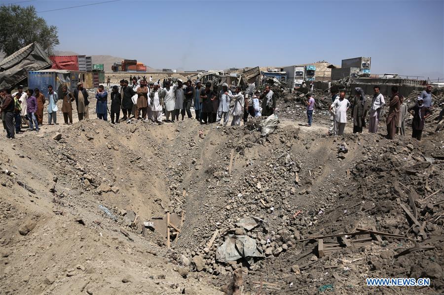 AFGHANISTAN-KABUL-TRUCK BOMBING ATTACK