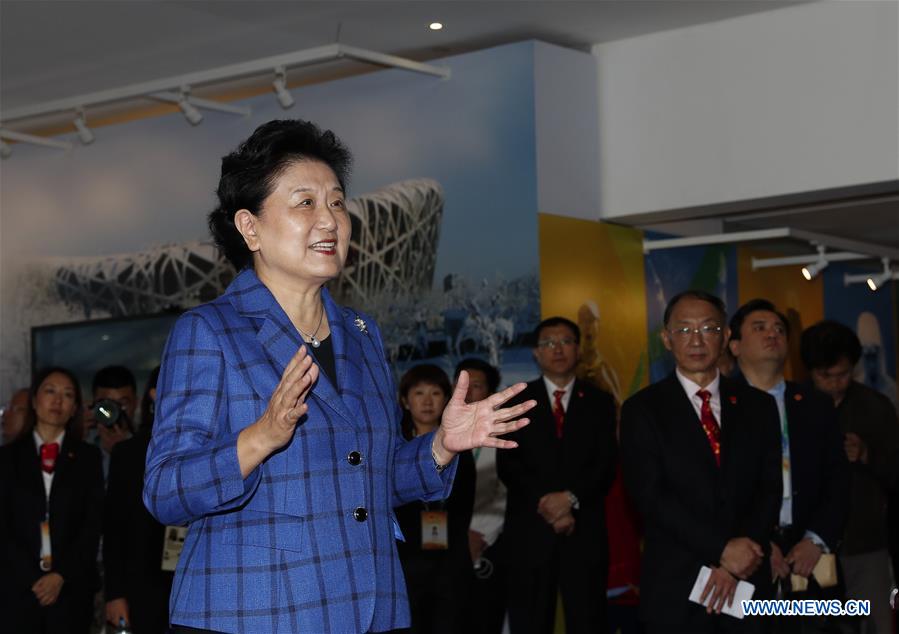 BRAZIL-RIO DE JANEIRO-LIU YANDONG-MEDIA REPRESENTATIVE-VISIT