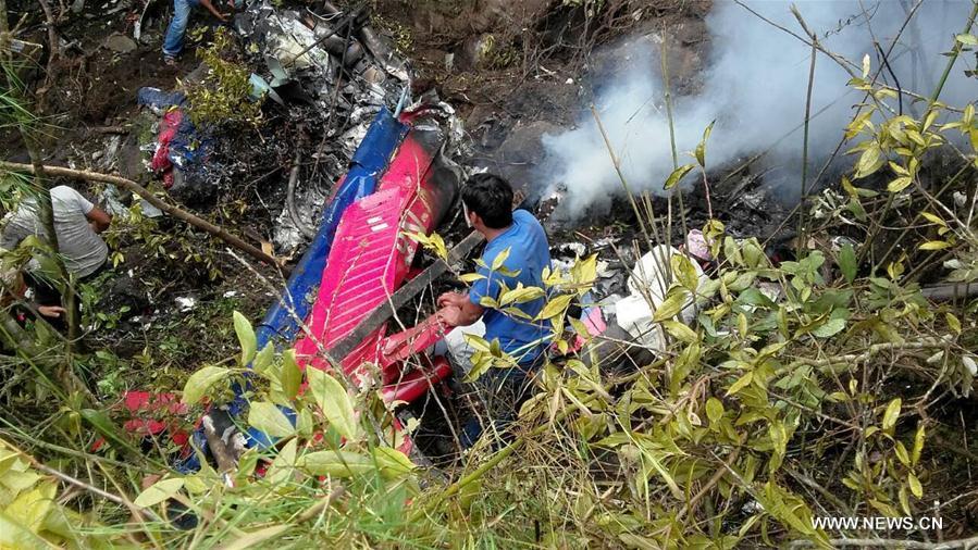 NEPAL-NUWAKOT-HELICOPTER-CRASH