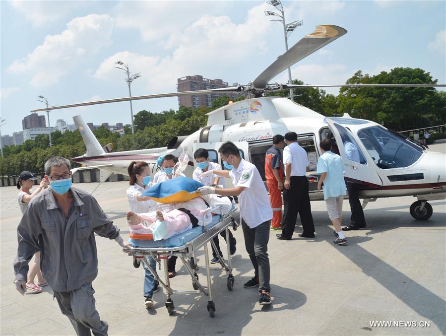 #CHINA-HUBEI-WUHAN-DANGYANG EXPLOSION-TREATMENT (CN)