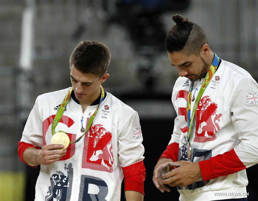 (SP)BRAZIL-RIO DE JANEIRO-OLYMPICS-MEN'S POMMEL HORSE