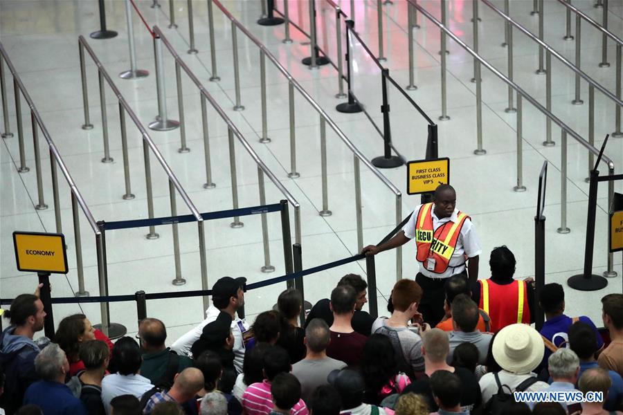 U.S.-NEW YORK-JFK AIRPORT-SHOOTING