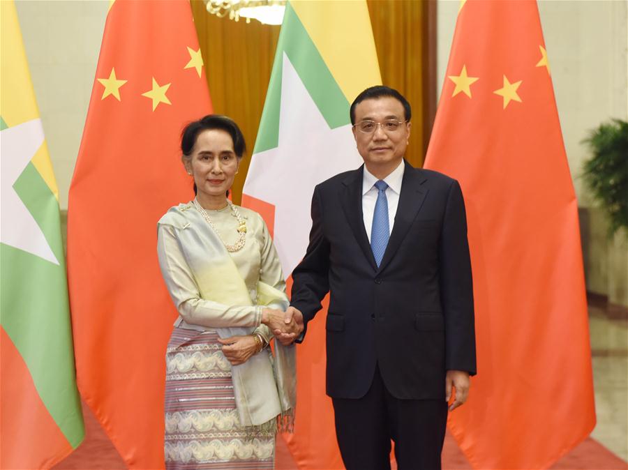 CHINA-BEIJING-LI KEQIANG-MYANMAR-TALKS (CN)