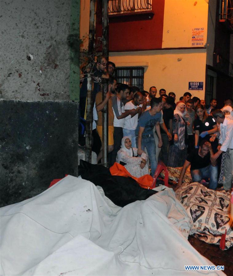 TURKEY-GAZIANTEP-BLAST-CASUALTIES