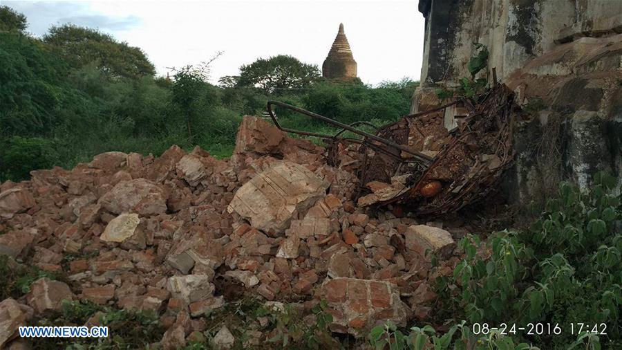 MYANMAR-BAGAN-EARTHQUAKE