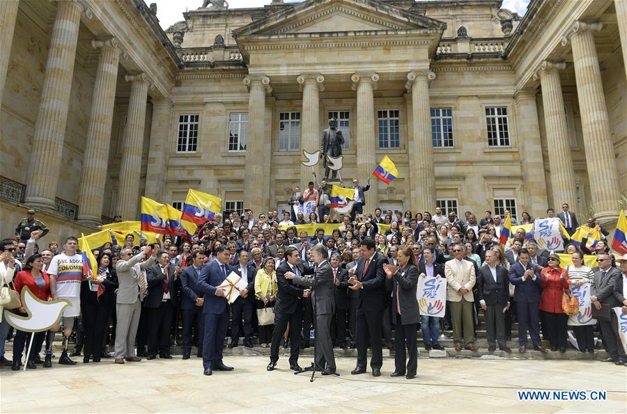 COLOMBIA-BOGOTA-FARC-PEACE DEAL