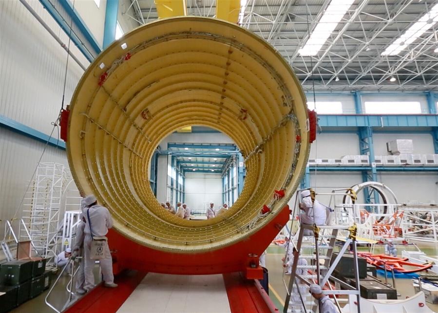 #CHINA-TIANJIN-LONG MARCH-5 ROCKET-TRANSPORT (CN*) 