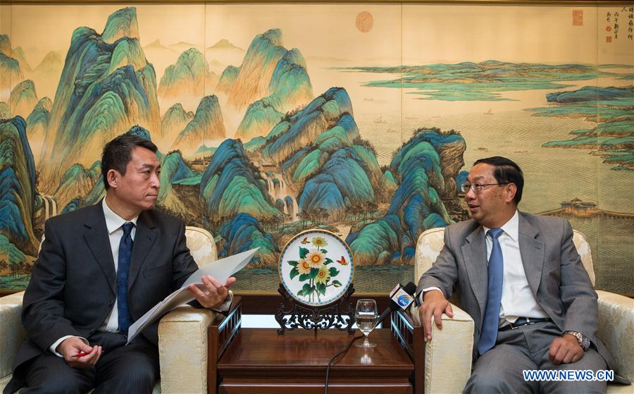 GERMANY-BERLIN-CHINESE AMBASSADOR-INTERVIEW