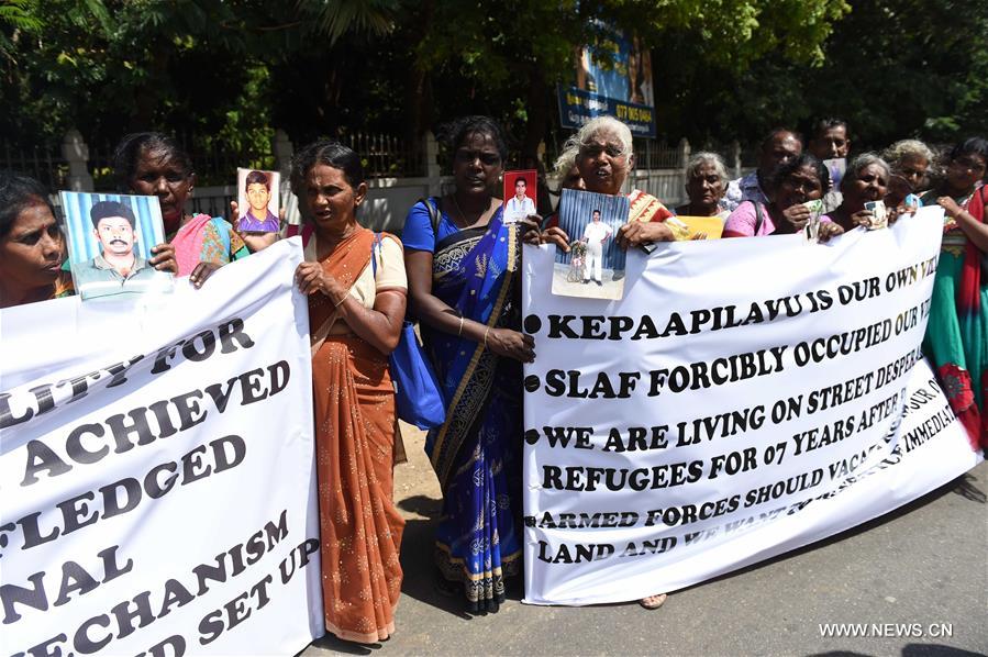 SRI LANKA-JAFFNA-PROTEST
