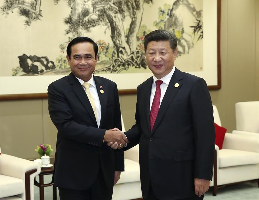 (G20 SUMMIT)CHINA-HANGZHOU-G20-XI JINPING-THAI PM-MEETING (CN)