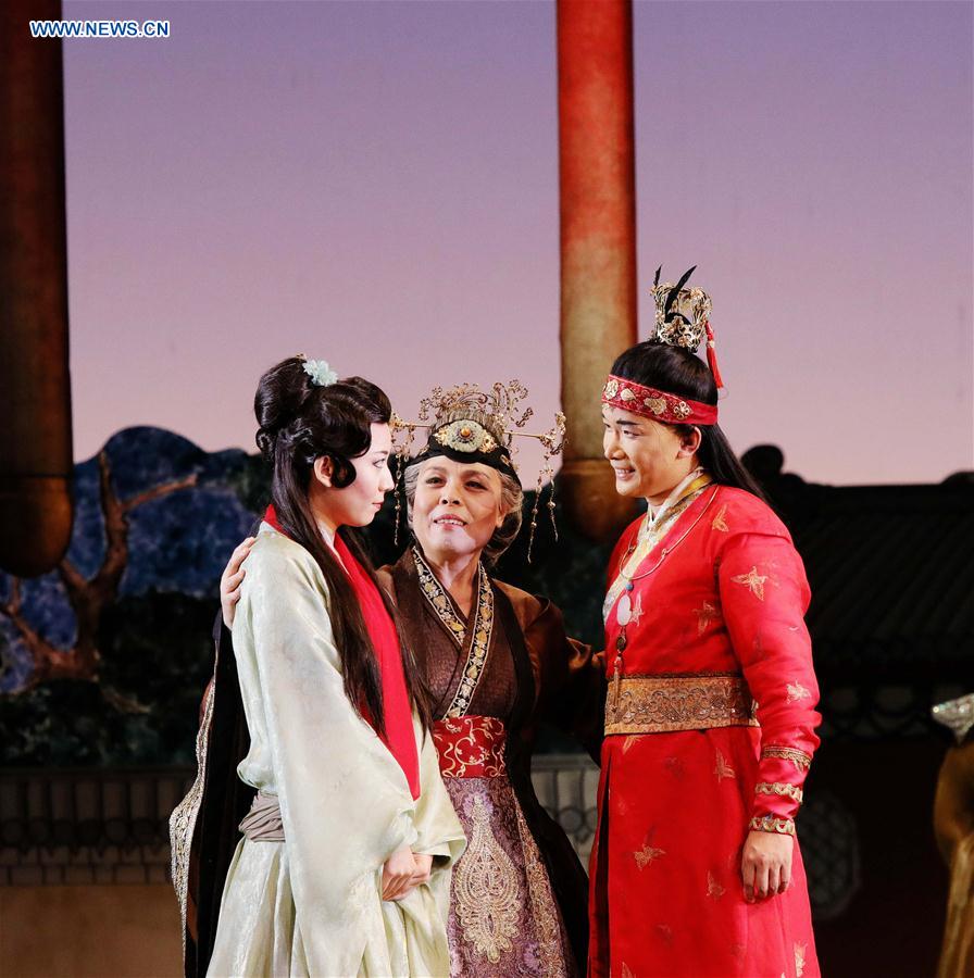 U.S.-SAN FRANCISCO-EPIC CHINESE NOVEL-"DREAM OF THE RED CHAMBER"-OPERA-WORLD DEBUT-REHEARSAL