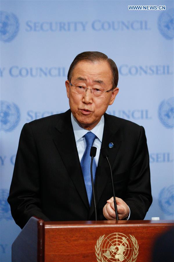 UN-BAN KI-MOON-DPRK-NUCLEAR TEST-CONDEMN