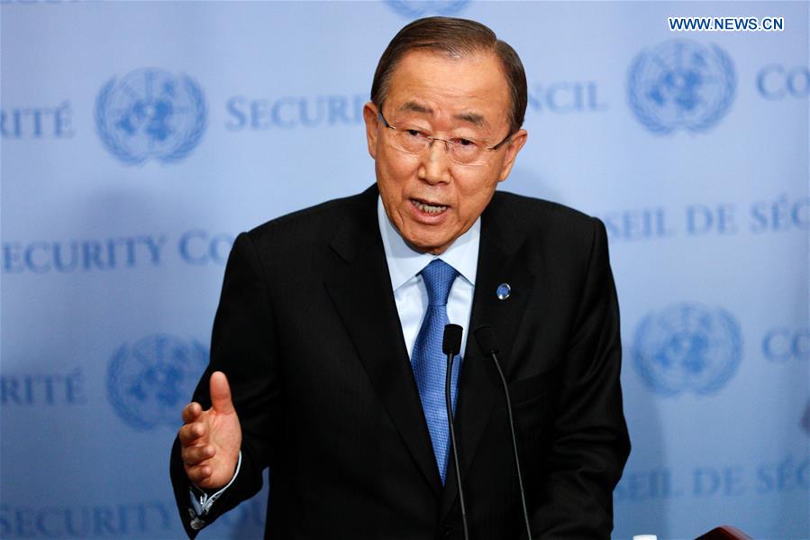 UN-BAN KI-MOON-DPRK-NUCLEAR TEST-CONDEMN