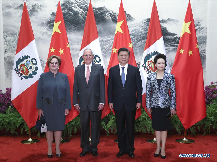 CHINA-PERU-XI JINPING-PRESIDENT-TALKS (CN)