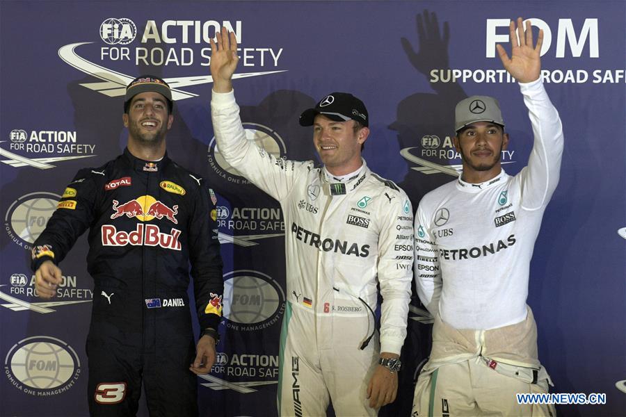 (SP)SINGAPORE-F1-GRAND PRIX NIGHT RACE-POLE POSITION