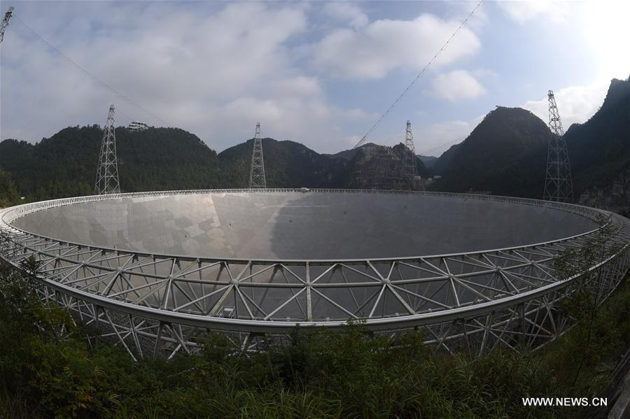 CHINA-GUIZHOU-FAST-RADIO TELESCOPE-COMPLETION (CN)