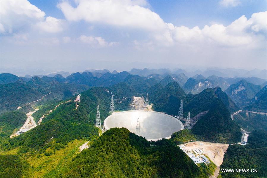 CHINA-GUIZHOU-FAST-RADIO TELESCOPE-COMPLETION (CN) 