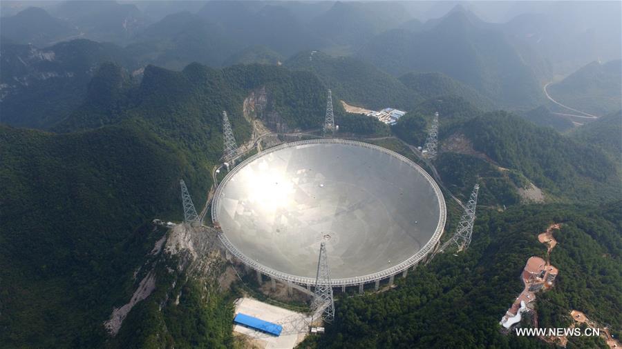 CHINA-GUIZHOU-FAST-RADIO TELESCOPE-COMPLETION (CN) 