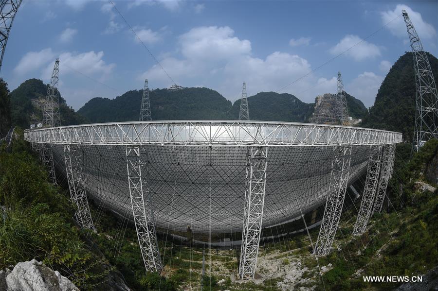 CHINA-GUIZHOU-FAST-RADIO TELESCOPE-COMPLETION (CN) 