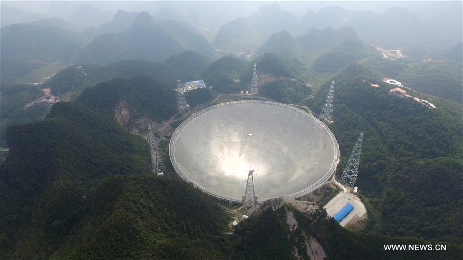 CHINA-GUIZHOU-FAST-RADIO TELESCOPE-COMPLETION (CN) 