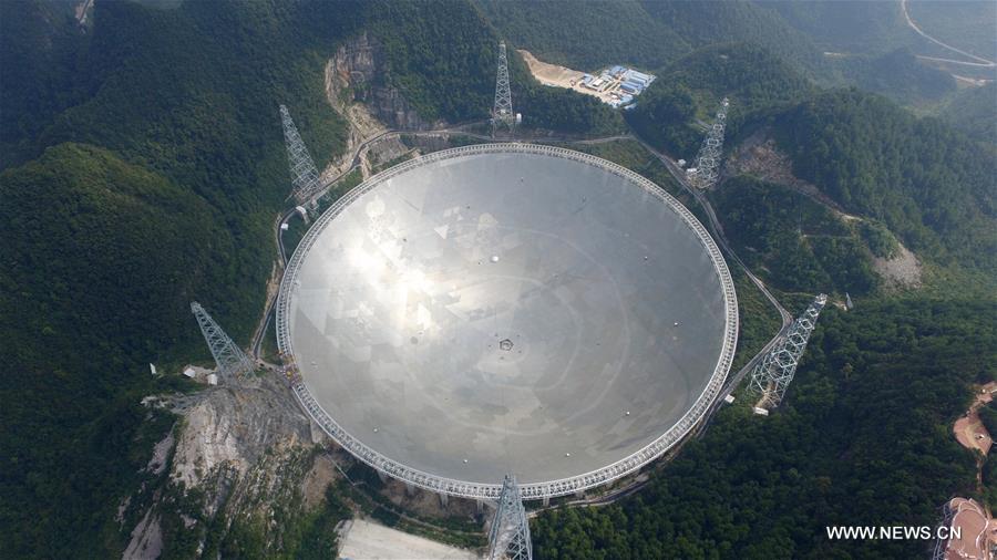 CHINA-GUIZHOU-FAST-RADIO TELESCOPE-COMPLETION (CN) 