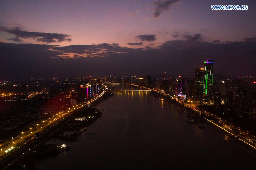 **CHINA-FUJIAN-TYPHOON MEGI-SUNSET(CN)