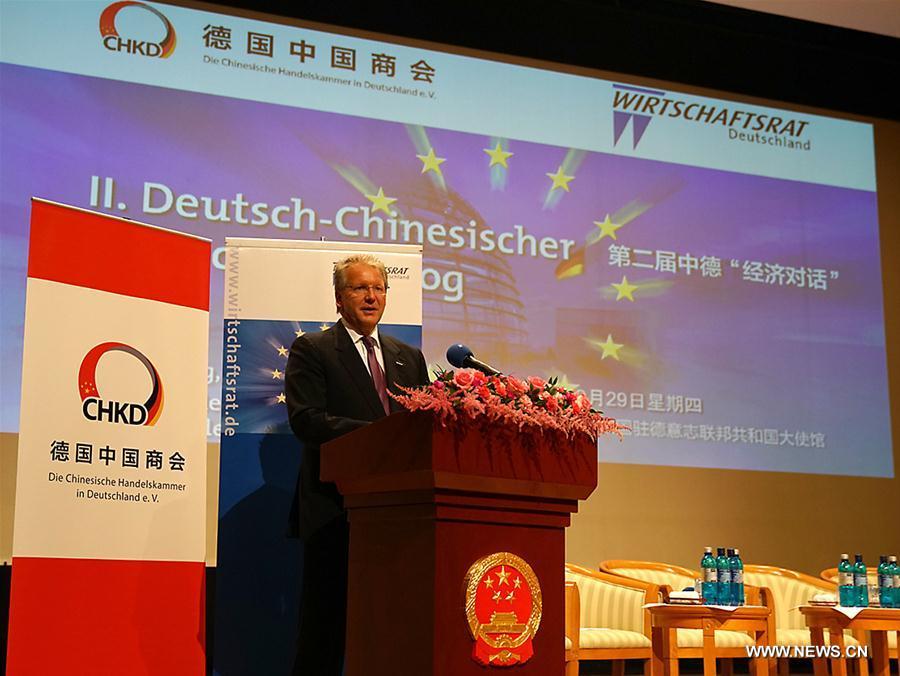 GERMANY-BERLIN-2ND SINO-GERMAN ECONOMIC DIALOGUE