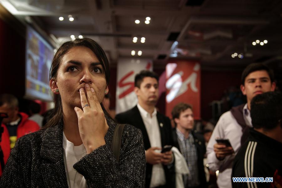 COLOMBIA-BOGOTA-FARC-PEACE DEAL-VOTE