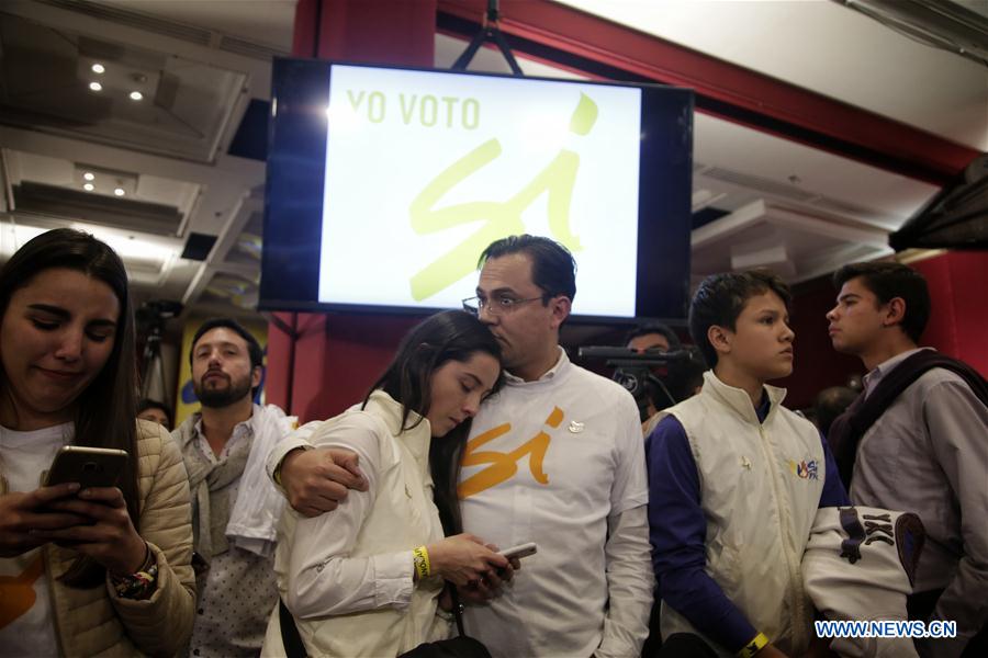 COLOMBIA-BOGOTA-FARC-PEACE DEAL-VOTE