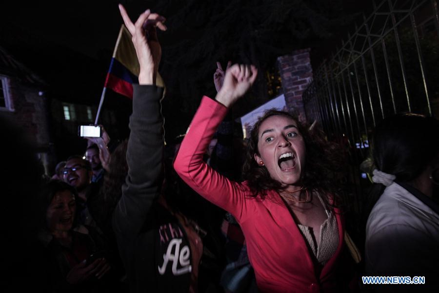 COLOMBIA-BOGOTA-FARC-PEACE DEAL-VOTE
