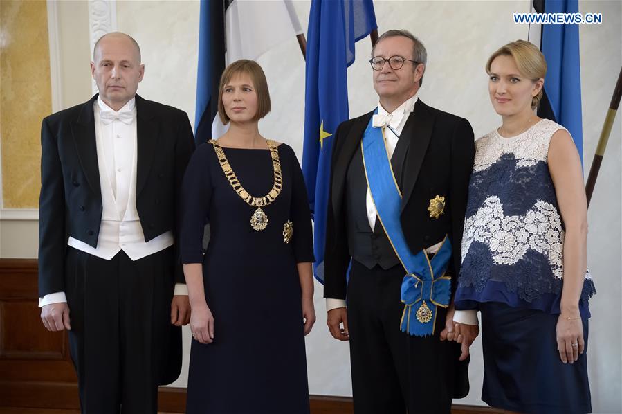 ESTONIA-TALLINN-NEWLY-ELECTED PRESIDENT-KERSTI KALJULAID