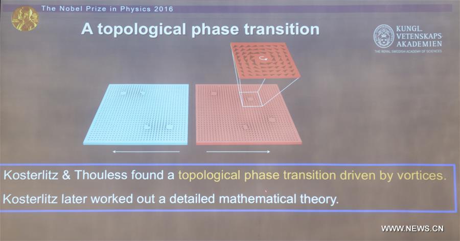 SWEDEN-STOCKHOLM-NOBEL-PHYSICS