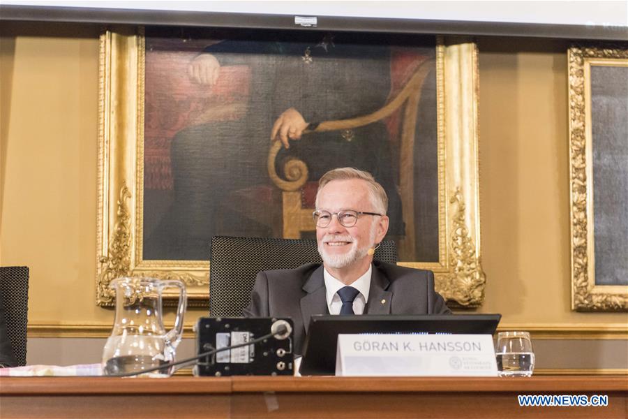 SWEDEN-STOCKHOLM-NOBEL-CHEMISTRY