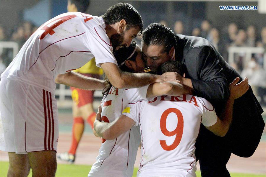 (SP)CHINA-XI'AN-SOCCER-FIFA WORLD CUP 2018-QUALIFIER-CHN VS SYR