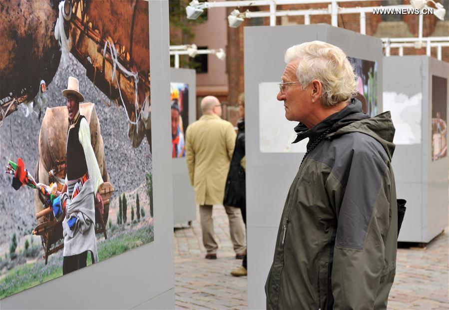 LATVIA-RIGA-CHINA-TIBET-PHOTO EXHIBITION