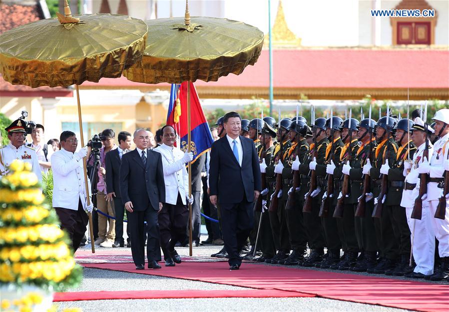 CAMBODIA-CHINA-XI JINPING-KING-MEET