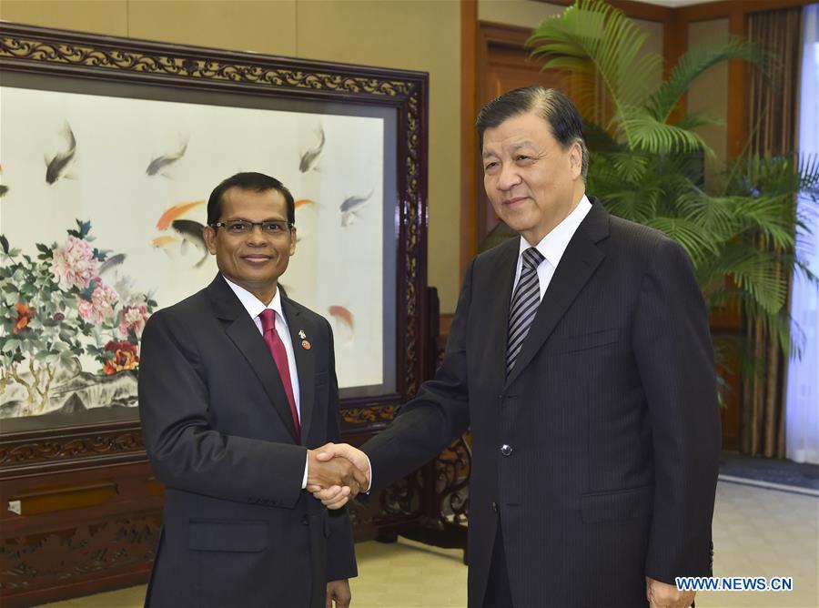 CHINA-CHONGQING-MALDIVES-LIU YUNSHAN-MEETING (CN)