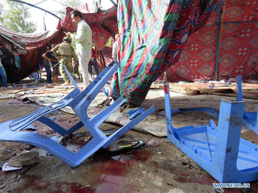 IRAQ-BAGHDAD-SUICICD BOMB-ATTACK