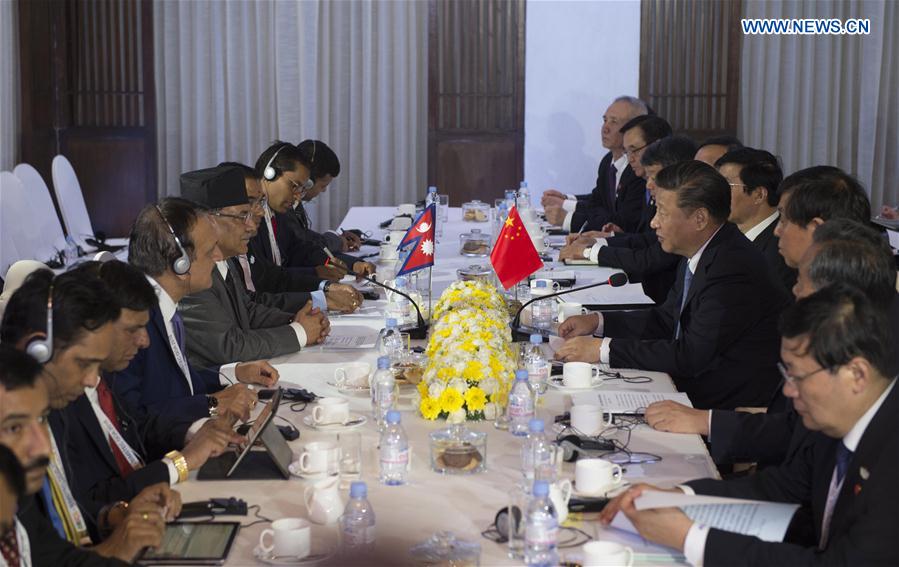 INDIA-GOA-CHINA-NEPAL-XI JINPING-PM-MEETING