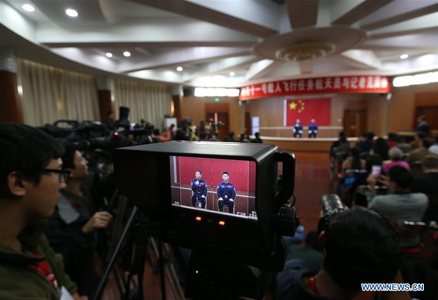 (SHENZHOU-11)CHINA-SHENZHOU-11-ASTRONAUTS (CN)