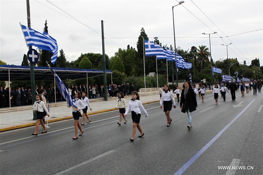 GREECE-ATHENS-OHI DAY-CELEBRATION