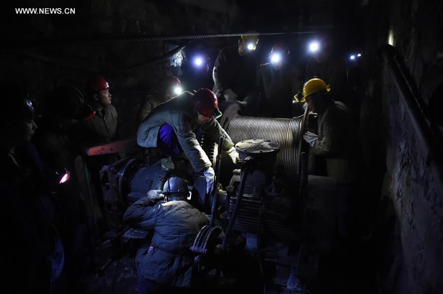 CHINA-CHONGQING-MINE-GAS EXPLOSION-RESCUE (CN)