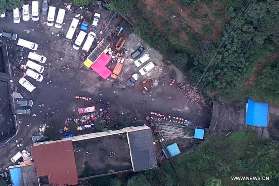 CHINA-CHONGQING-MINE-GAS EXPLOSION-RESCUE (CN) 