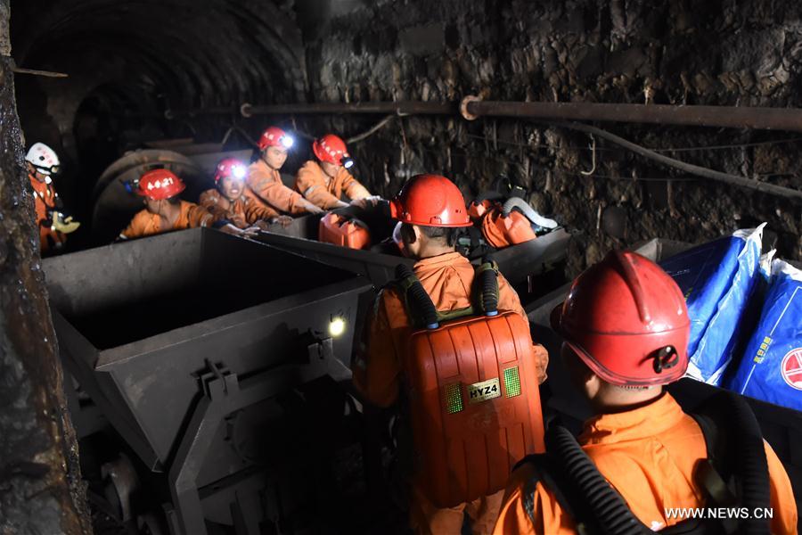 CHINA-CHONGQING-MINE-GAS EXPLOSION-RESCUE (CN) 
