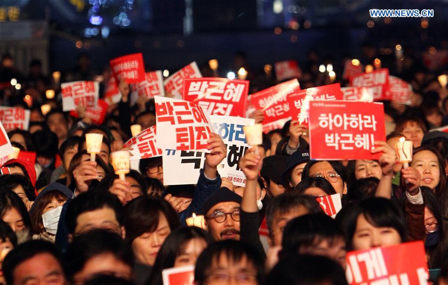 SOUTH KOREA-SEOUL-PRESIDENT-RALLY