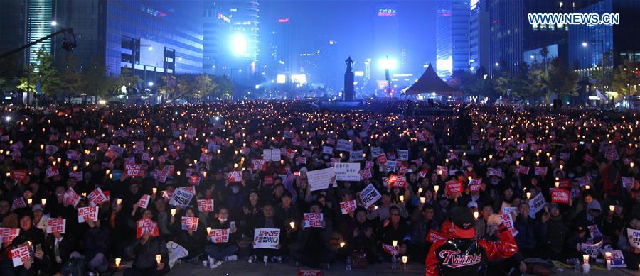 SOUTH KOREA-SEOUL-PRESIDENT-RALLY