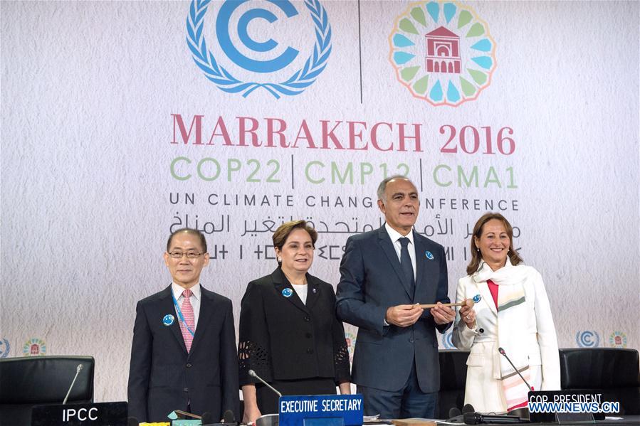 MOROCCO-MARRAKECH-COP22-OPENING CEREMONY